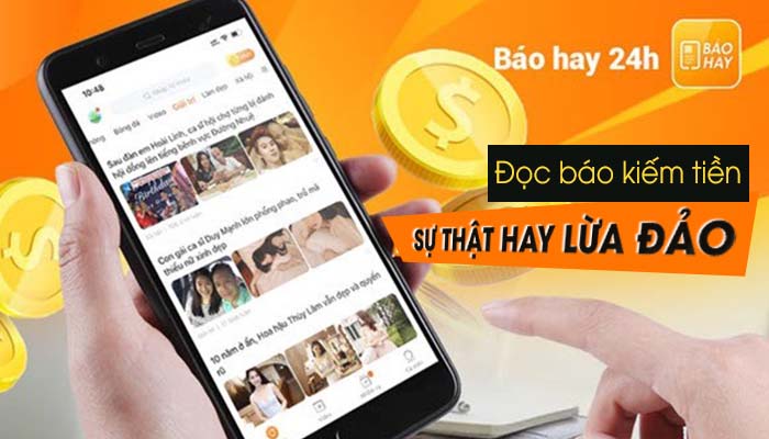 Báo hay 24h – đọc báo kiếm tiền