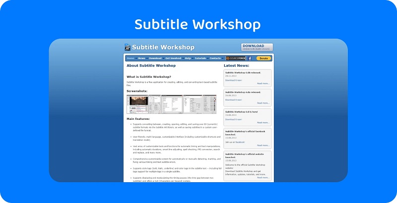 Subtitle Workshop