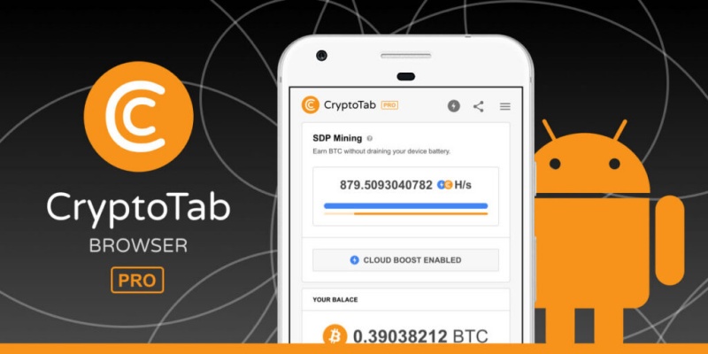 CryptoTab - Trình duyệt kiếm tiền qua Bitcoin