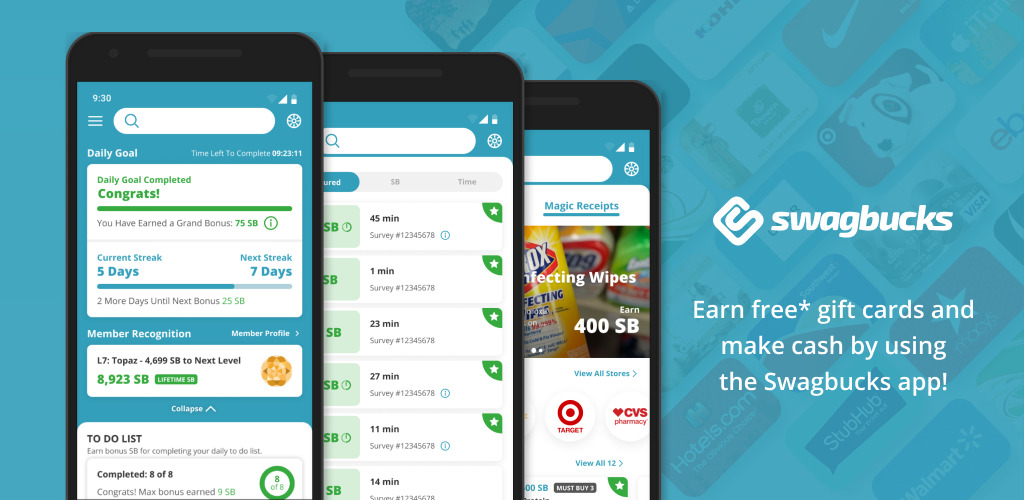 Swagbucks – App làm khảo sát kiếm tiền